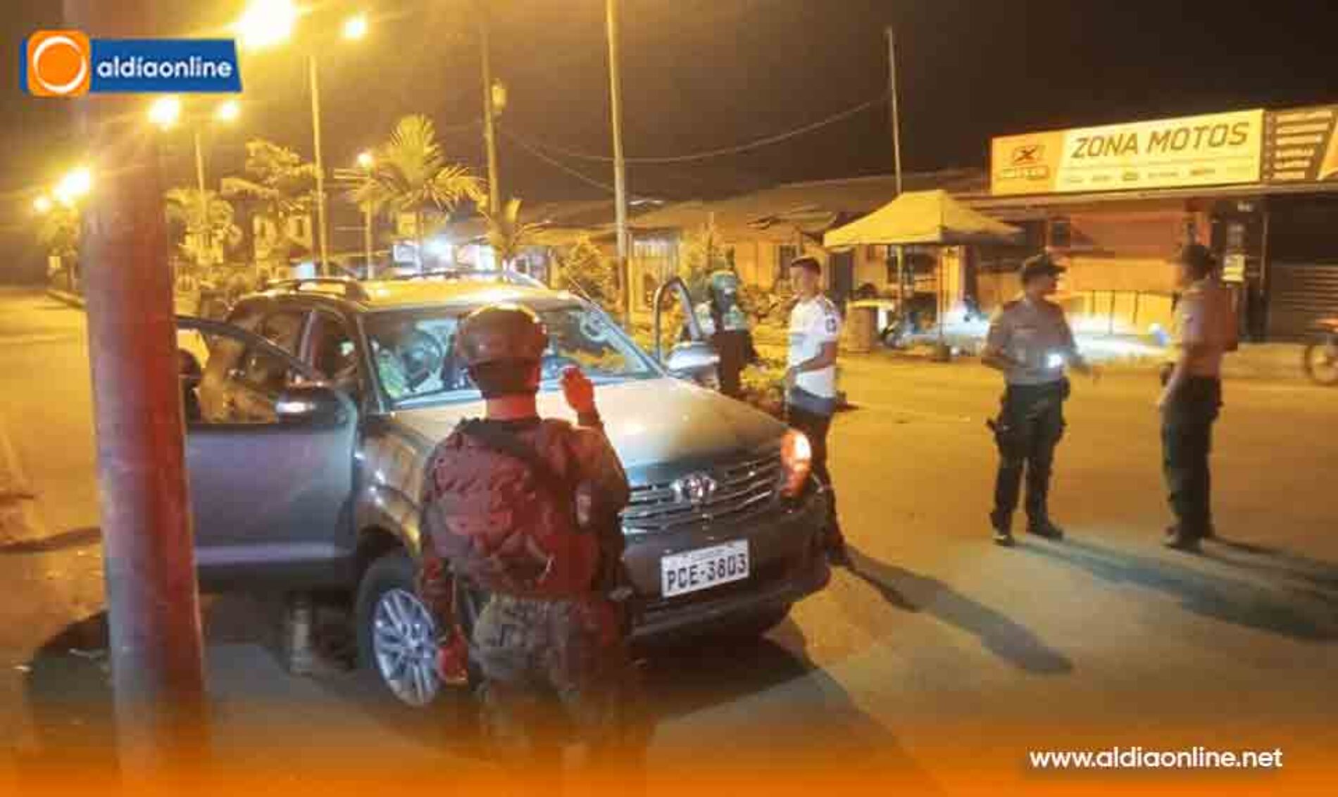 COMISARÍA NACIONAL Y FUERZAS ARMADAS REFUERZAN CONTROL TERRITORIAL CON OPERATIVOS CAMEX EN PANGUA