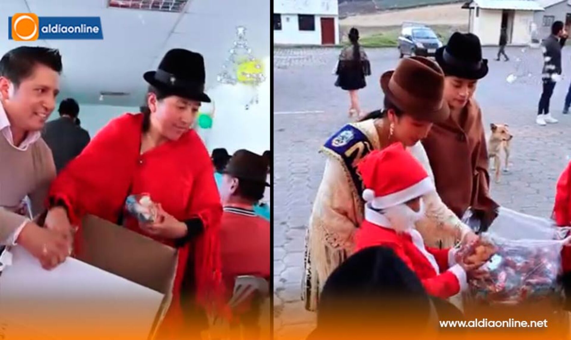 GAD PARROQUIAL DE ZUMBAHUA COMPARTIÓ LA NAVIDAD CON LA COMUNIDAD DE GUANTOPOLO