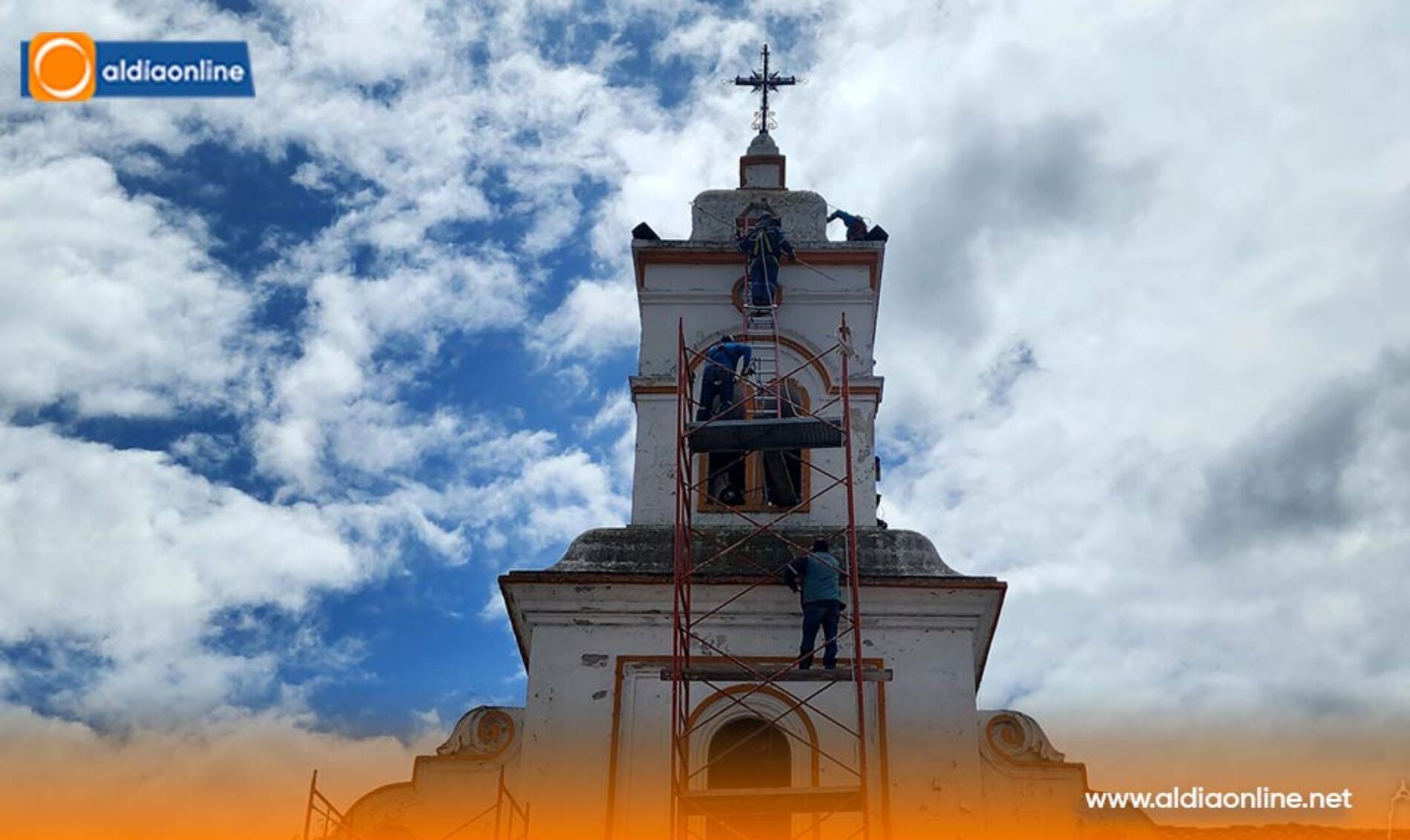 GAD MUNICIPAL DE SALCEDO EJECUTA TRABAJOS DE ADECENTAMIENTO EN LA IGLESIA DE MULALILLO