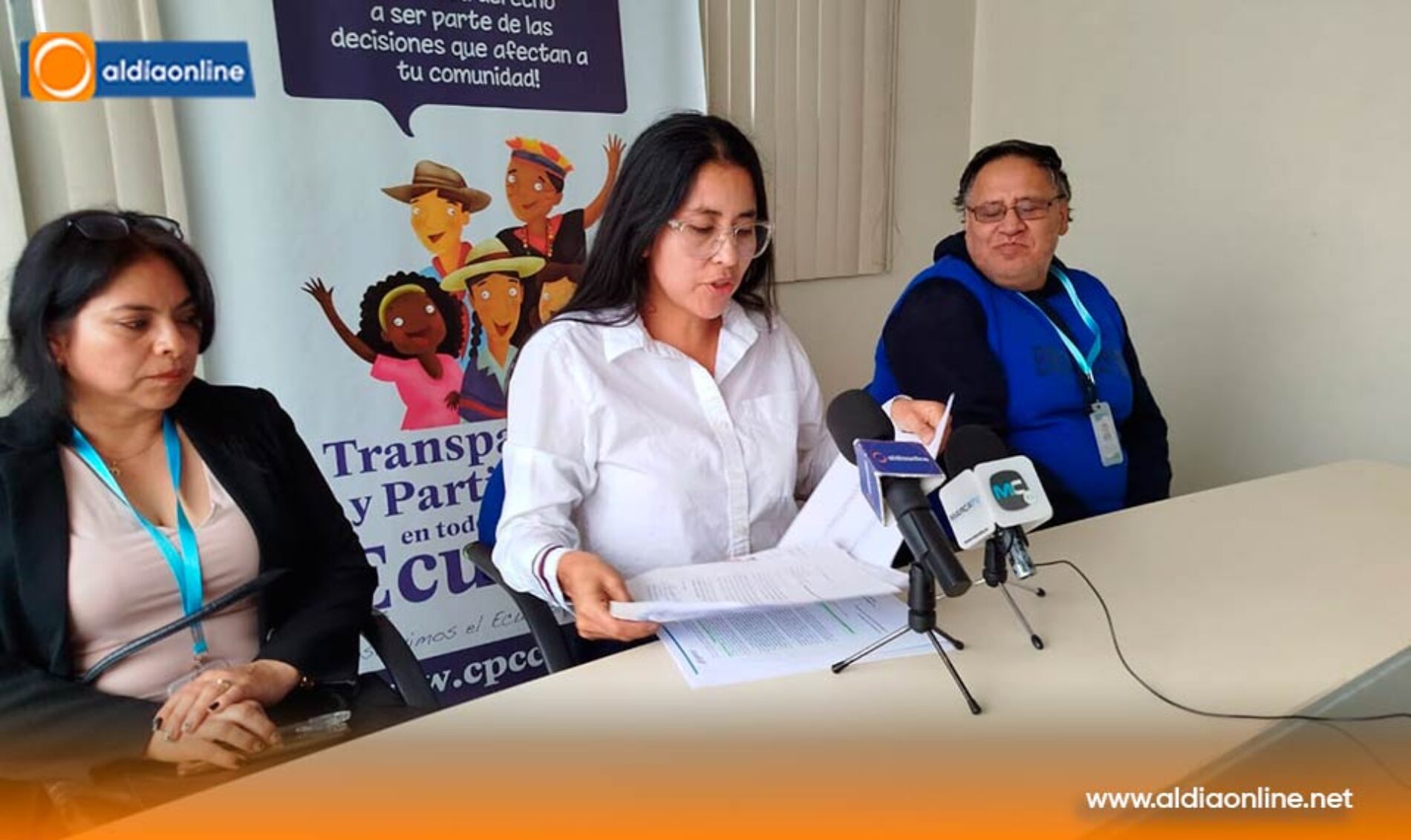 GISELLA MOLINA RESPONDE A LOURDES TIBÁN Y DEFIENDE LEGALIDAD DEL COMITÉ DE USUARIOS DE VIALIDAD RURAL.(VIDEO)