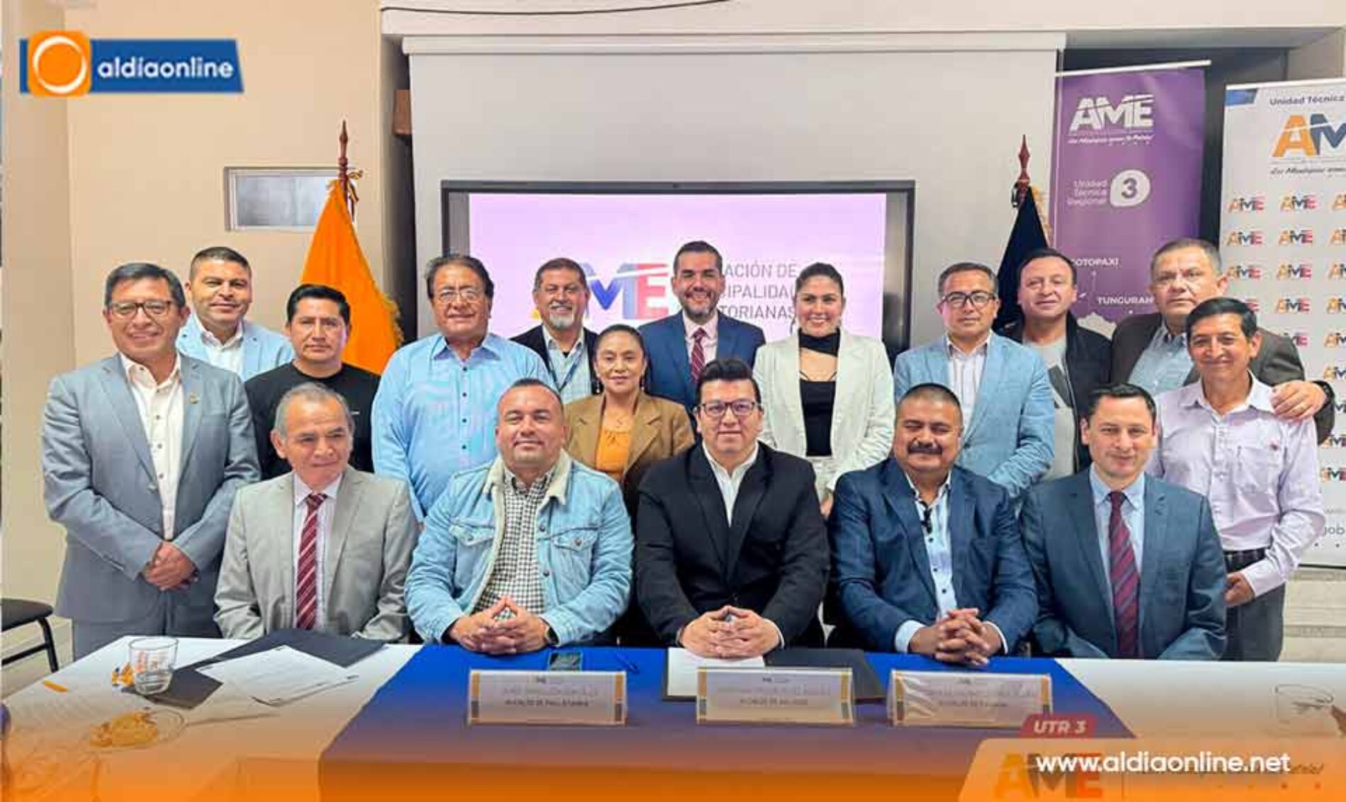 ALCALDE DE SALCEDO NUEVO PRESIDENTE REGIONAL DE AME