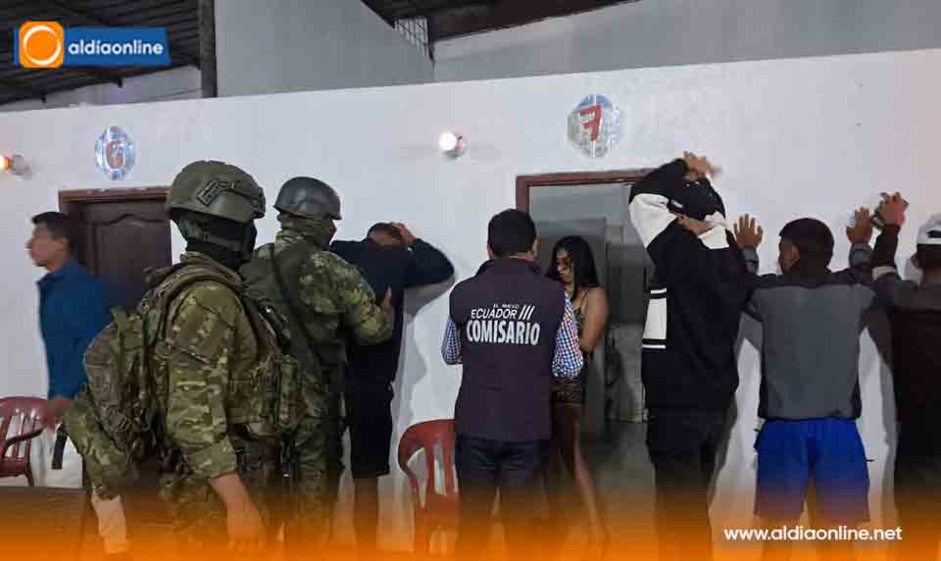 COMISARÍA NACIONAL Y FUERZAS ARMADAS REFUERZAN CONTROL TERRITORIAL CON OPERATIVOS CAMEX EN PANGUA
