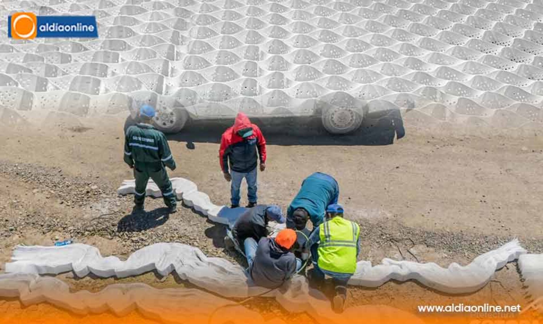 PREFECTURA DE COTOPAXI PRUEBA INNOVADOR ASFALTADO CON GEOCELDAS EN LA VÍA APAHUA–ANGAMARCA