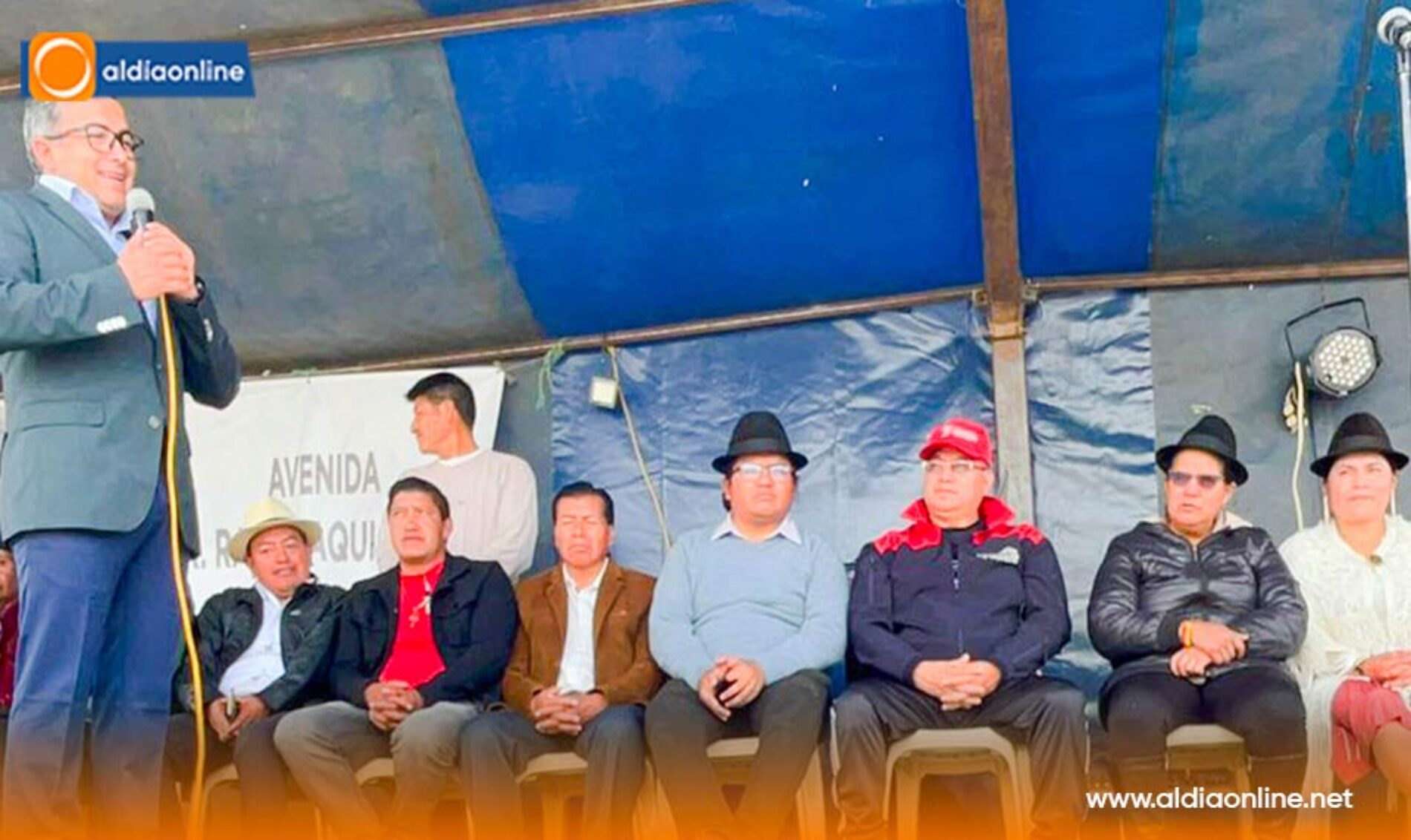 MUNICIPALIDAD DE PUJILÍ PARTICIPÓ EN LA INAUGURACIÓN DEL ASFALTADO DE LA VÍA E30 – TIGUA CENTRO – YACTAPUNGO