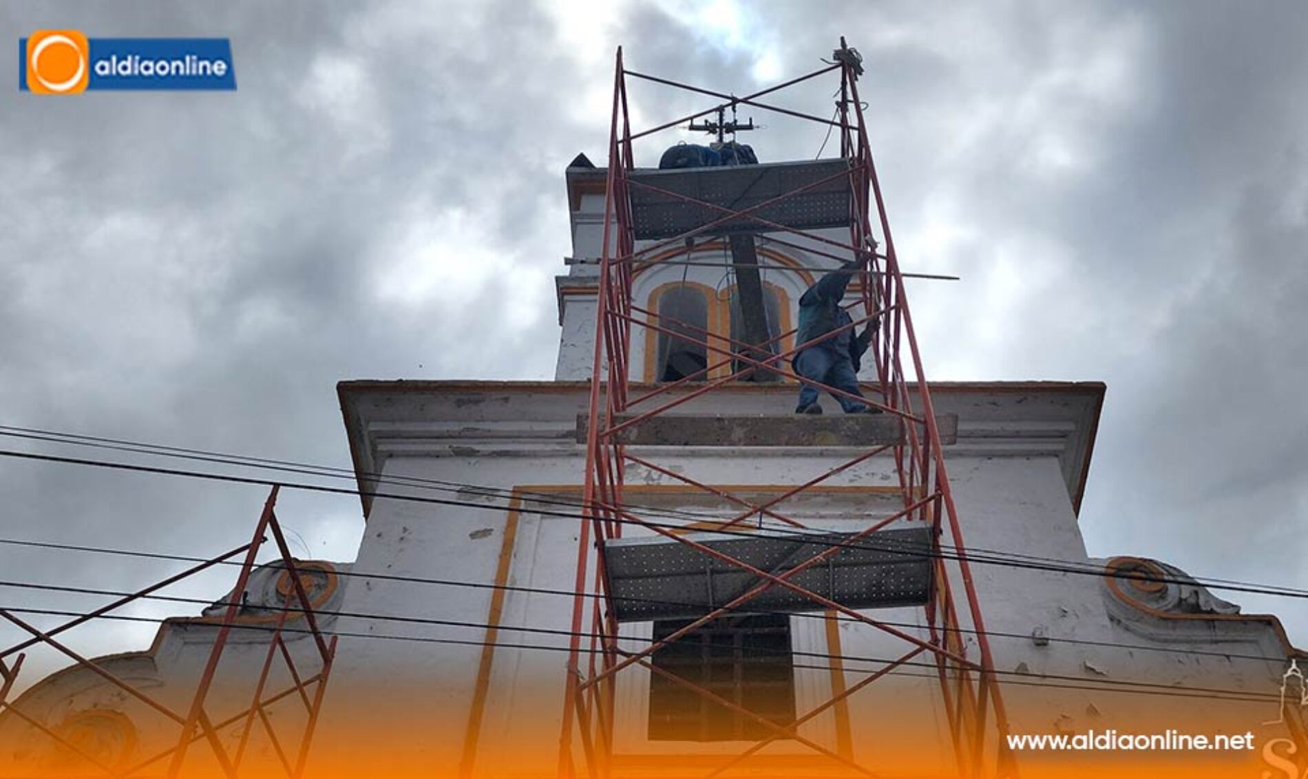 GAD MUNICIPAL DE SALCEDO EJECUTA TRABAJOS DE ADECENTAMIENTO EN LA IGLESIA DE MULALILLO