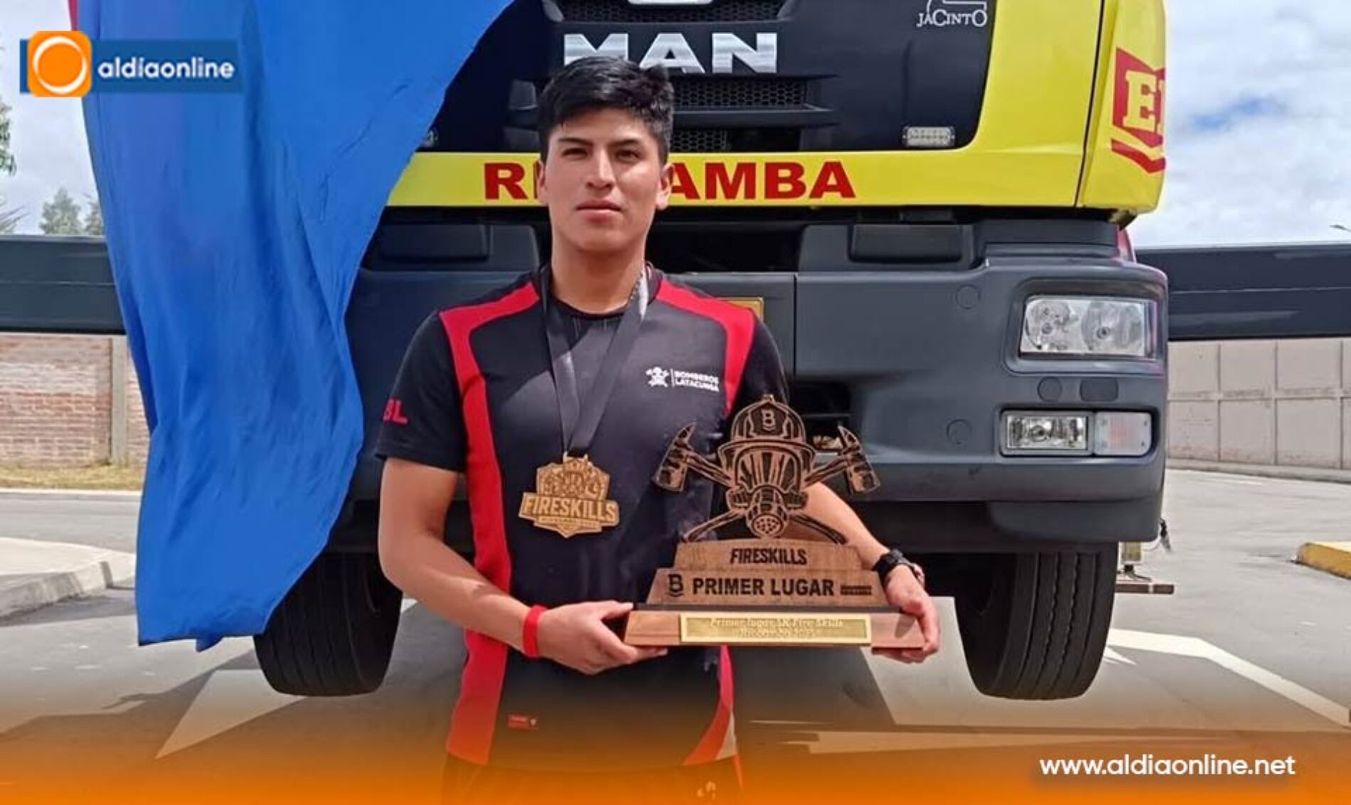 CUERPO DE BOMBEROS DE LATACUNGA DESTACÓ EN COMPETENCIA FIRE SKILLS RIOBAMBA 2025