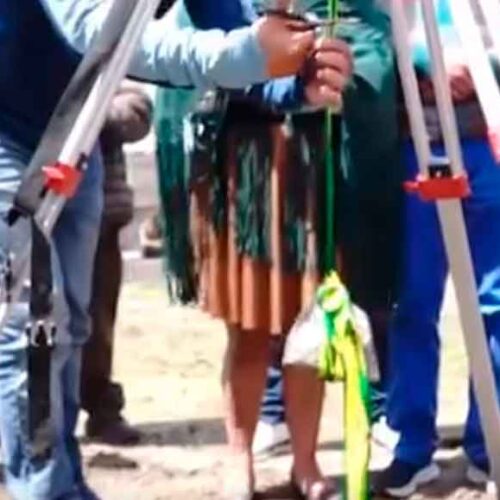 GADMIC SAQUISILÍ INICIA CONSTRUCCIÓN DEL COLISEO EN COCHAPAMBA CON UNA INVERSIÓN DE USD 278 MIL