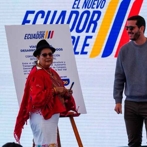 EL NUEVO ECUADOR REALIZA UNA INVERSIÓN HISTÓRICA DE 104.1 MILLONES DE DÓLARES PARA LA AMPLIACIÓN DE LA VÍA YAMBO – AMBATO