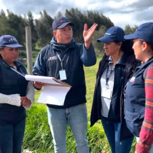 INEC INICIA ENCUESTA AGROPECUARIA EN COCHAPAMBA, CANCHAGUA Y SAQUISILÍ