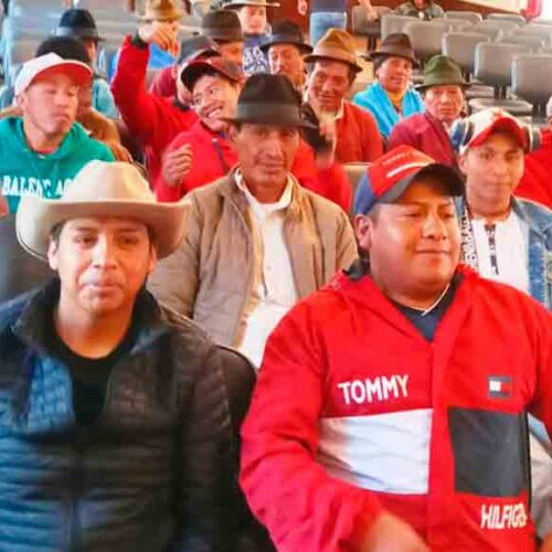 ELECCIÓN DE LA DIRECTIVA DE LA ASOCIACIÓN DE CHAGRAS Y GANADEROS DEL CANTÓN PUJILÍ