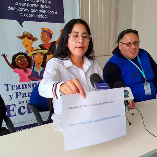 GISELLA MOLINA RESPONDE A LOURDES TIBÁN Y DEFIENDE LEGALIDAD DEL COMITÉ DE USUARIOS DE VIALIDAD RURAL.(VIDEO)