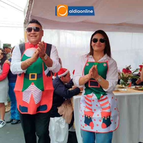 CASA DE PAPÁ NOEL FESTEJÓ LA NAVIDAD CON LOS ABUELITOS DEL INSTITUTO ESTUPIÑAN (VIDEO)