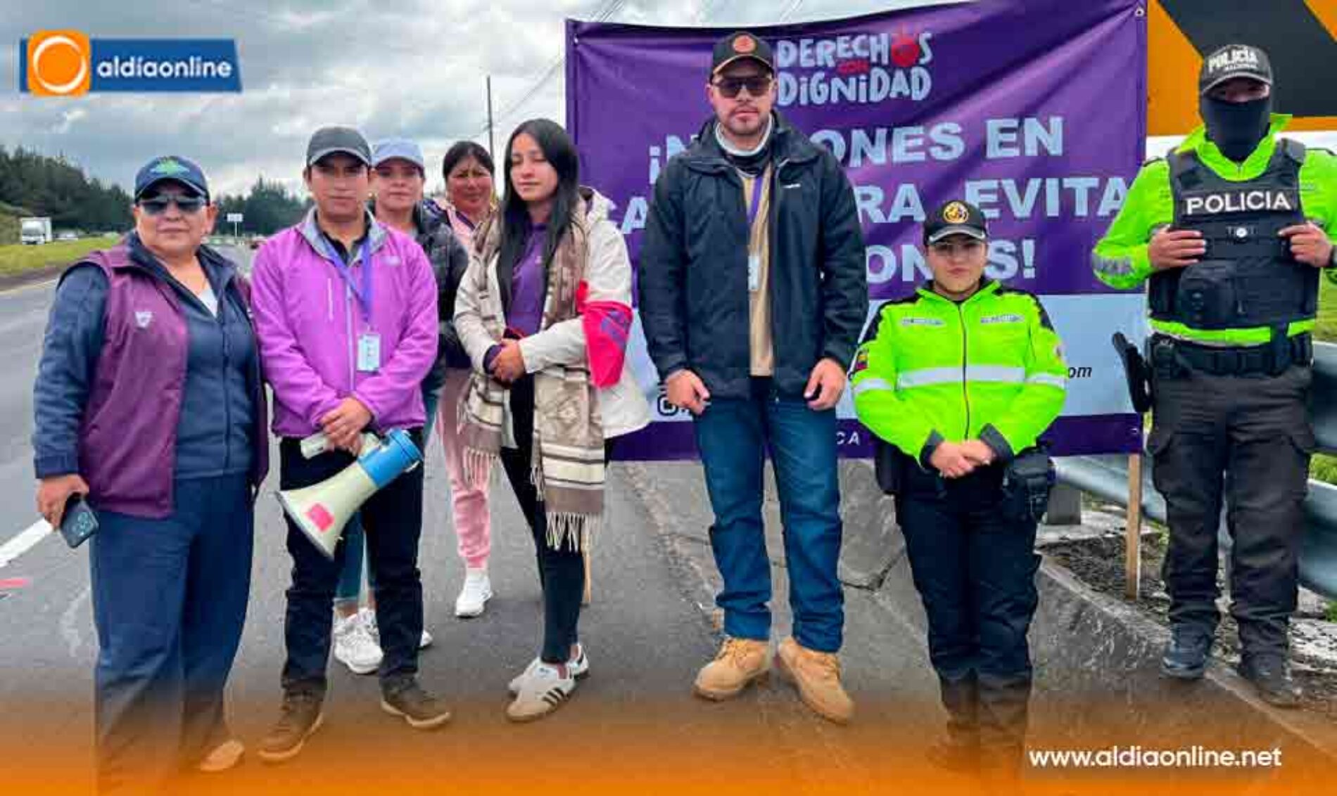 AUTORIDADES ALERTAN Y SANCIONAN DONACIONES EN CARRETERA DURANTE PATRULLAJES INTERINSTITUCIONALES EN COTOPAXI