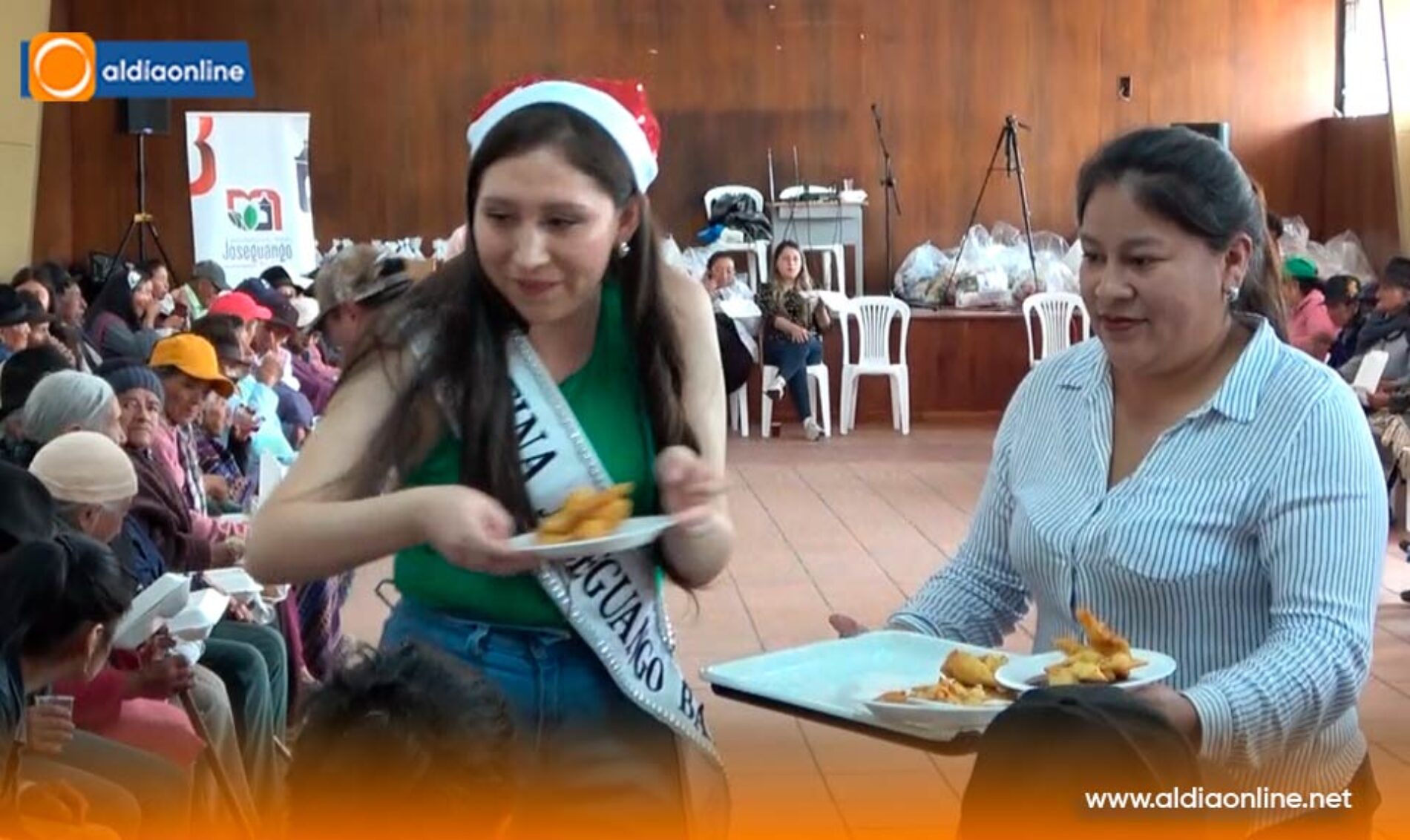 SOLIDARIDAD QUE ABRAZA: JOSEGUANGO BAJO RINDE HOMENAJE NAVIDEÑO A ADULTOS MAYORES Y PERSONAS VULNERABLES (VIDEO)