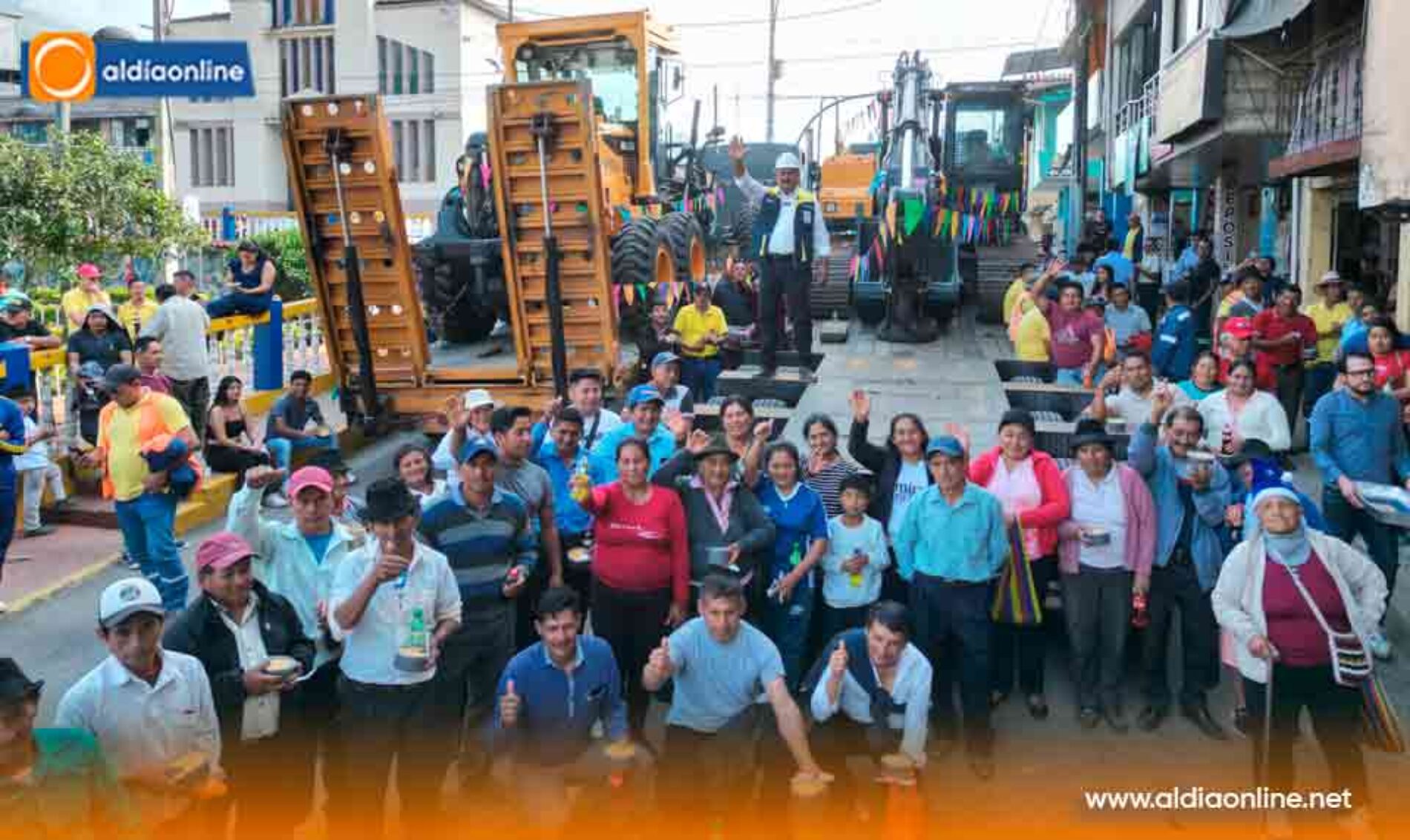 LLEGÓ NUEVA MAQUINARIA PARA TRANSFORMAR Y FORTALECER LA VIALIDAD EN PANGUA
