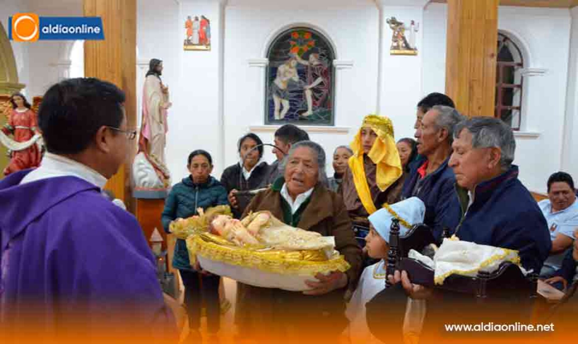 INICIO DE LA NOVENA EN LA PARROQUIA JOSEGUANGO BAJO: UN LLAMADO A LA UNIDAD Y LA ESPERANZA (VIDEO)