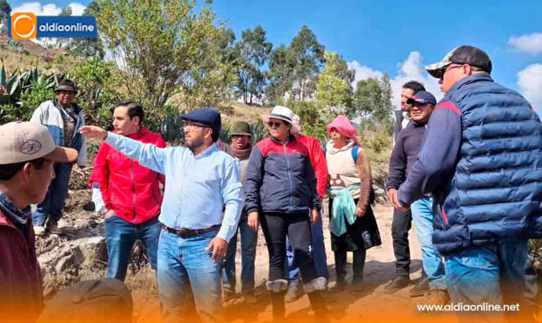EPAPAP Y PREFECTURA DE COTOPAXI COORDINAN ACCIONES PARA PROTEGER LA TUBERÍA MADRE DE AGUA POTABLE EN SIQUILICA