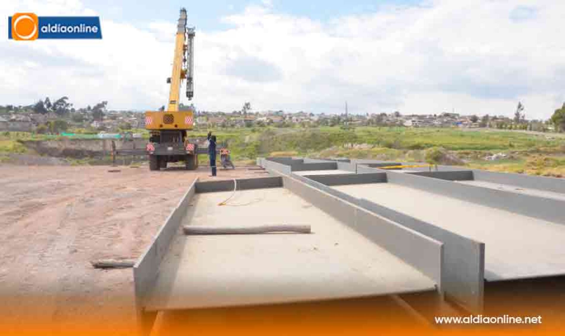 CONSTRUCCIÓN DEL PUENTE SOBRE  EL RÍO PUMACUNCHI SE REANUDAN LOS TRABAJOS (VIDEO)
