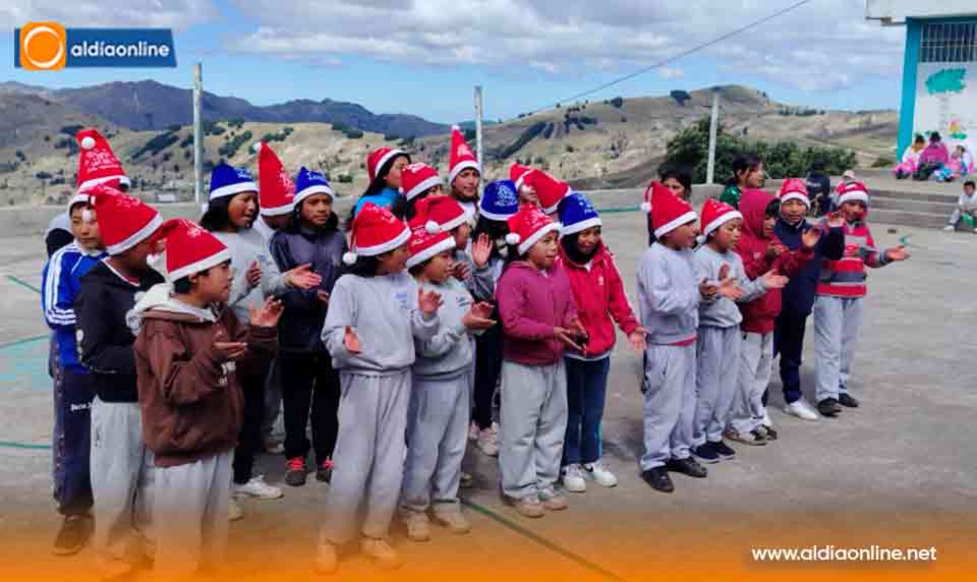 COMUNIDAD 25 DE DICIEMBRE DE PUJILÍ, CELEBRÓ UNA JORNADA NAVIDEÑA GRACIAS UN GESTO  QUE CRUZÓ FRONTERAS
