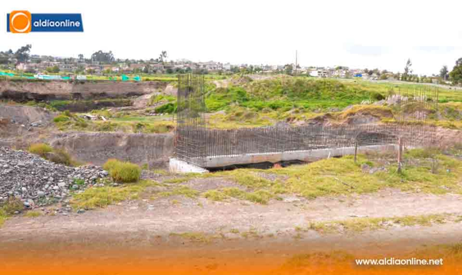 CONSTRUCCIÓN DEL PUENTE SOBRE  EL RÍO PUMACUNCHI SE REANUDAN LOS TRABAJOS (VIDEO)