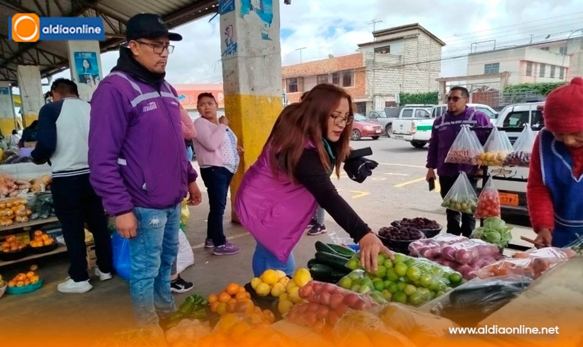 INTENDENTA GENERAL DE POLICÍA DE COTOPAXI VERIFICA ESTABILIDAD DE PRECIOS EN EL CANTÓN SAQUISILÍ.(VIDEO)