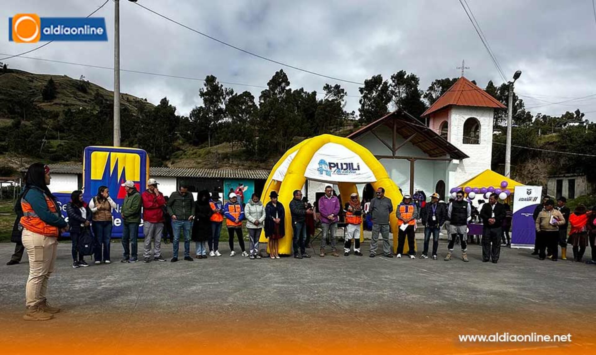 COMPROMISO INTERINSTITUCIONAL FORTALECE LA PREVENCIÓN EN ZONAS DE RIESGO DEL CANTÓN PUJILÍ