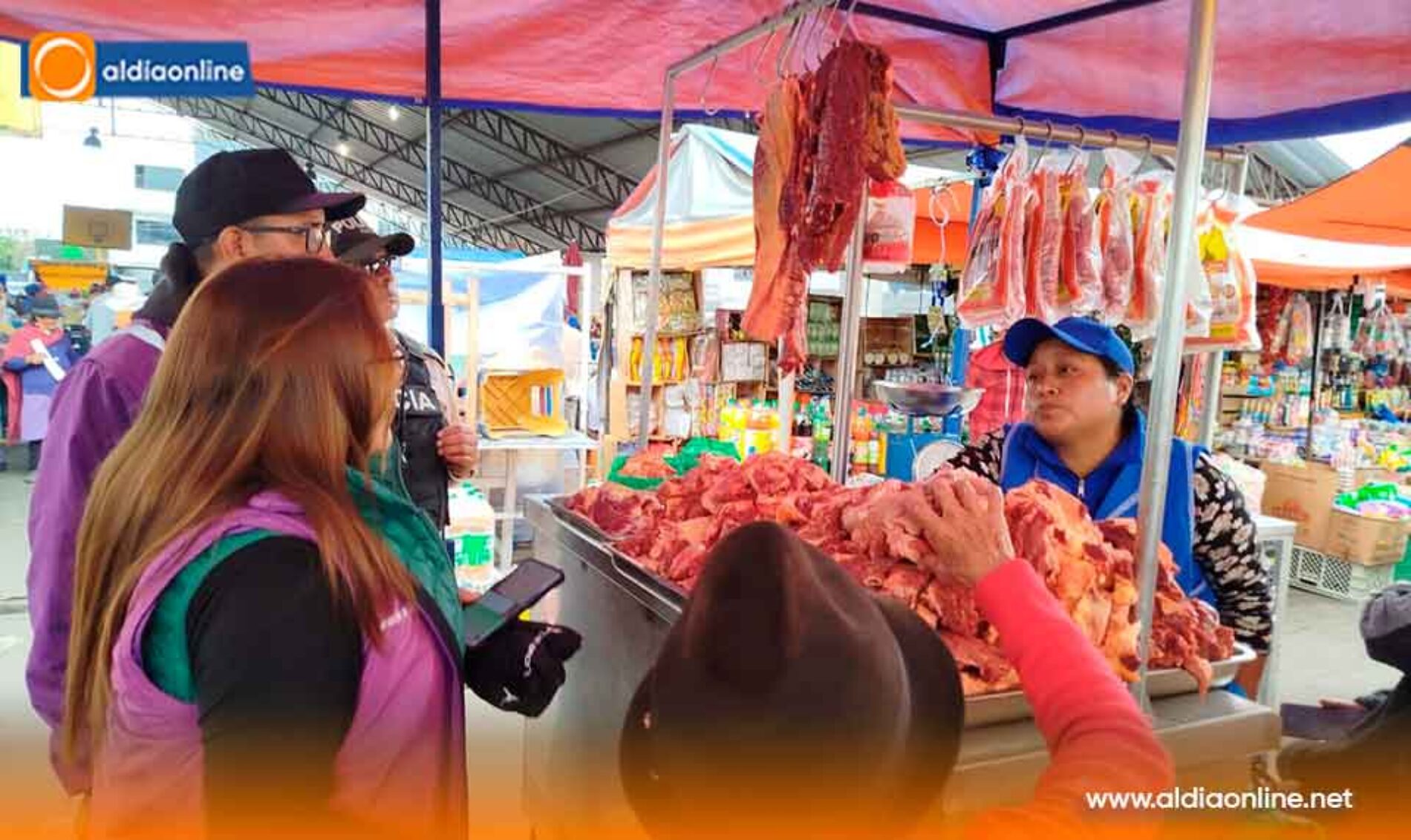 INTENDENTA GENERAL DE POLICÍA DE COTOPAXI VERIFICA ESTABILIDAD DE PRECIOS EN EL CANTÓN SAQUISILÍ.(VIDEO)