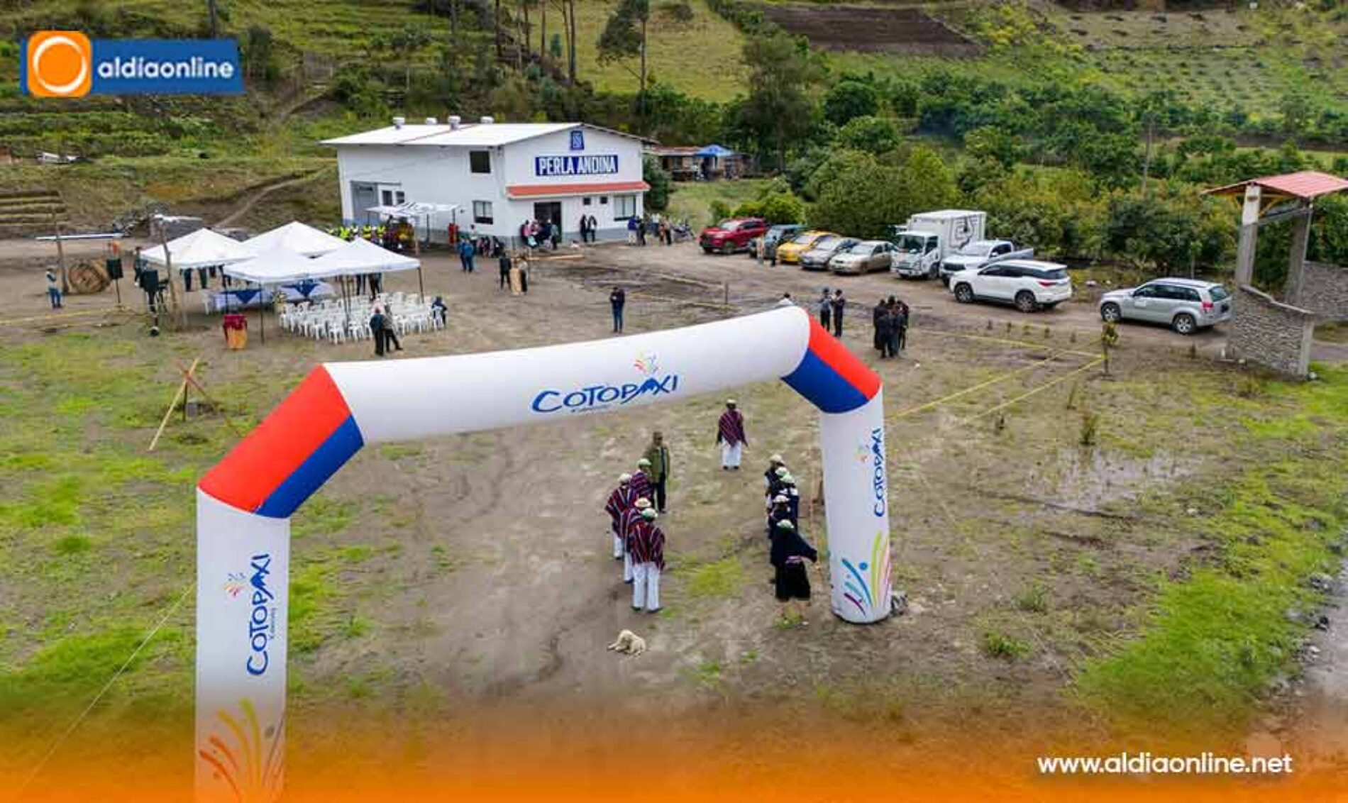 SIGCHOS IMPULSA EL DESARROLLO PRODUCTIVO CON LA CONSTRUCCIÓN DE LA PLANTA PROCESADORA DE VINO DE MORTIÑO