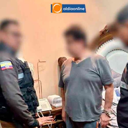 FISCALÍA Y POLICÍA ALLANAN CASA DE EXCANDIDATA PRESIDENCIAL LUISA GONZÁLEZ EN MEGA OPERATIVO