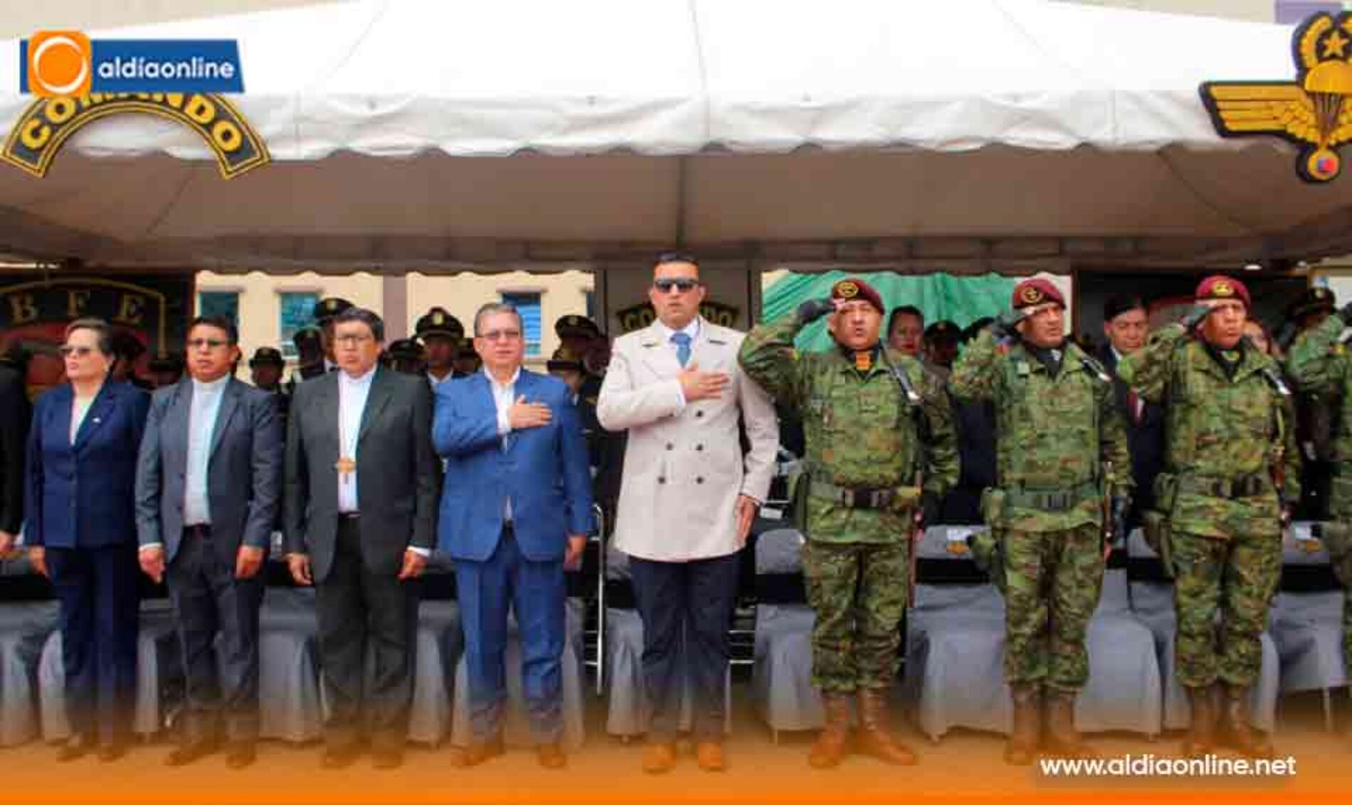 BRIGADA PATRIA  RINDIÓ HONOR A SUS HÉROES DEL CENEPA EN EMOTIVA CEREMONIA CÍVICO-MILITAR