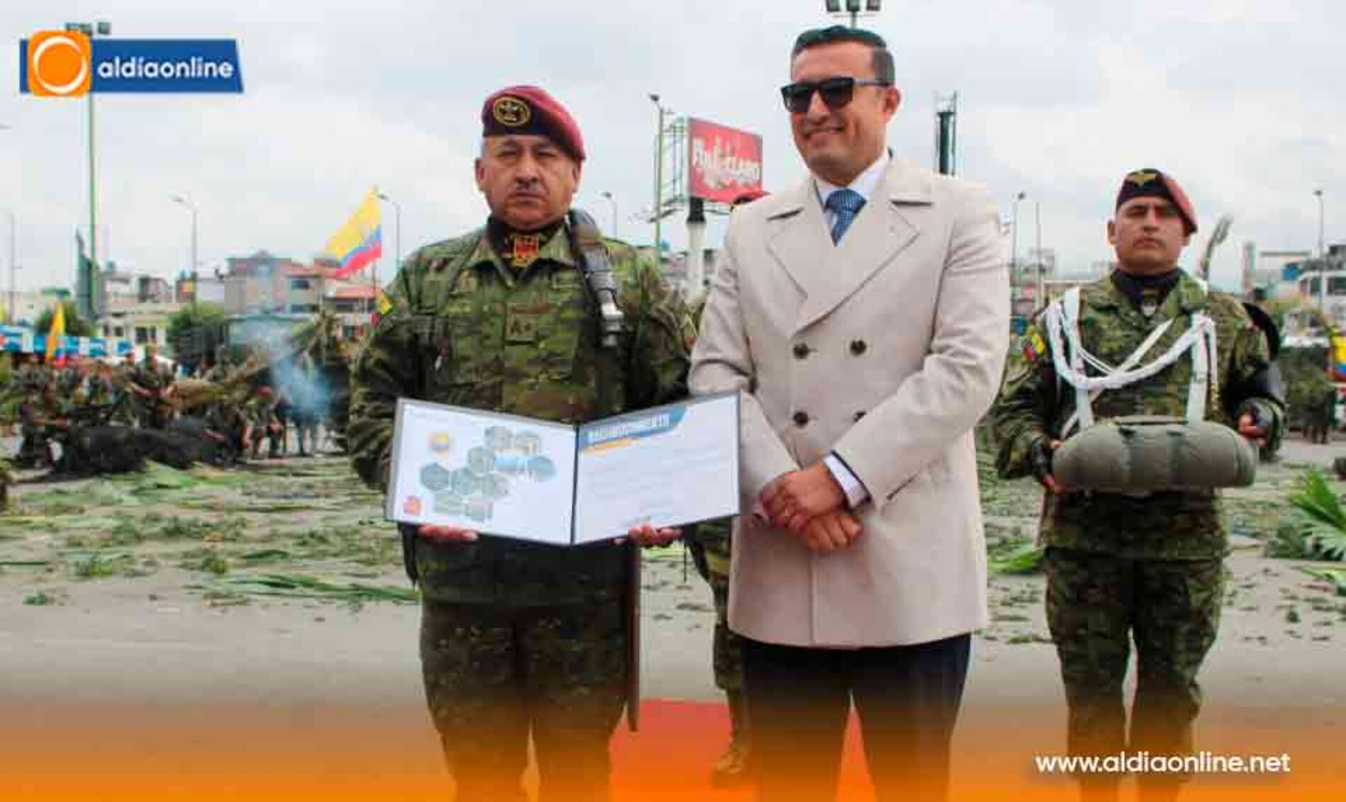 BRIGADA PATRIA  RINDIÓ HONOR A SUS HÉROES DEL CENEPA EN EMOTIVA CEREMONIA CÍVICO-MILITAR