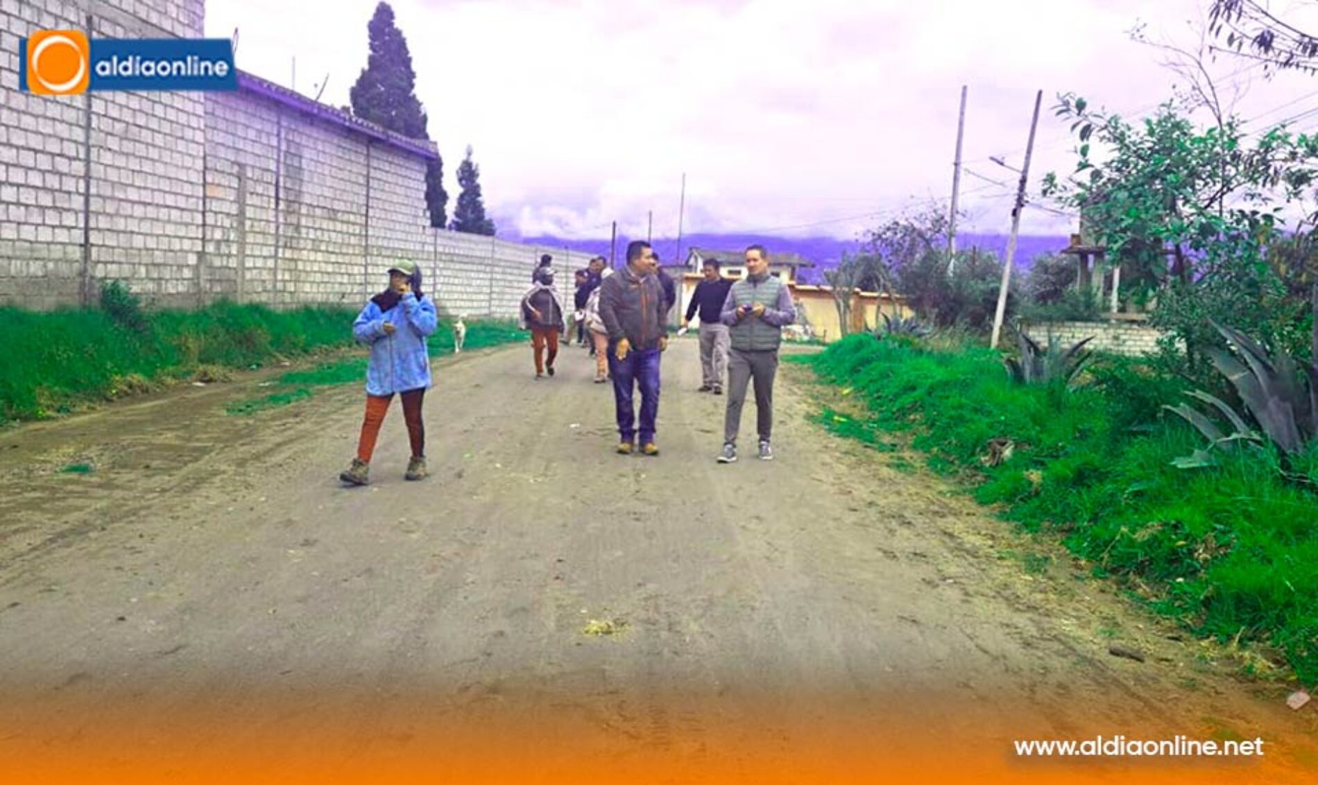 ALCALDE JAVIER VELÁSQUEZ SOCIALIZÓ PROYECTO DE LA NUEVA VÍA 31 DE DICIEMBRE EN CHANTILLÍN