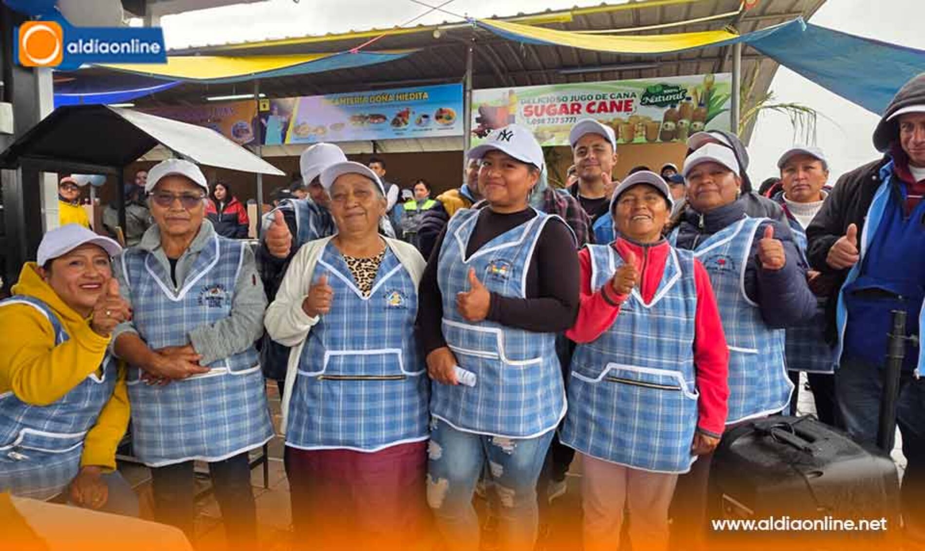 ALCALDÍA DE SALCEDO ENTREGA CUBIERTA DEL PATIO DE COMIDAS DEL CENTRO DE COMERCIO DE ANIMALES MAYORES