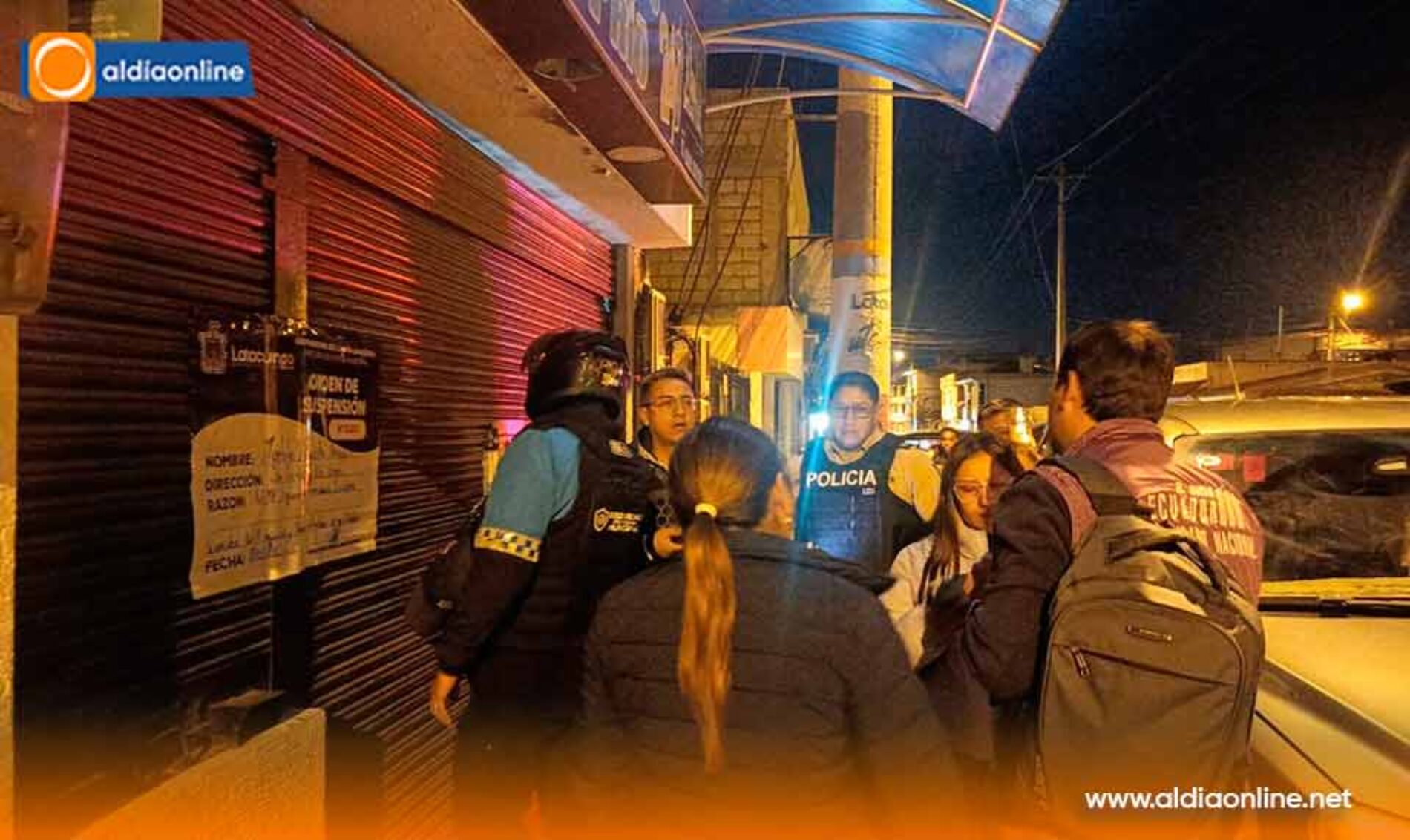 OPERATIVO INTERINSTITUCIONAL EN LATACUNGA DEJA LOCALES CLAUSURADOS Y SANCIONES POR CONSUMO DE ALCOHOL EN VÍA PÚBLICA