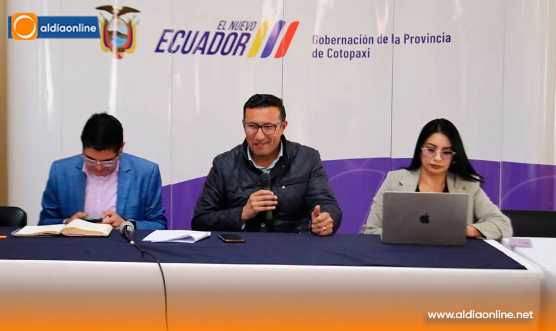 GOBERNADOR DE COTOPAXI PRESIDIÓ LA PRIMERA SESIÓN DEL COMITÉ EJECUTIVO PROVINCIAL DE FEBRERO