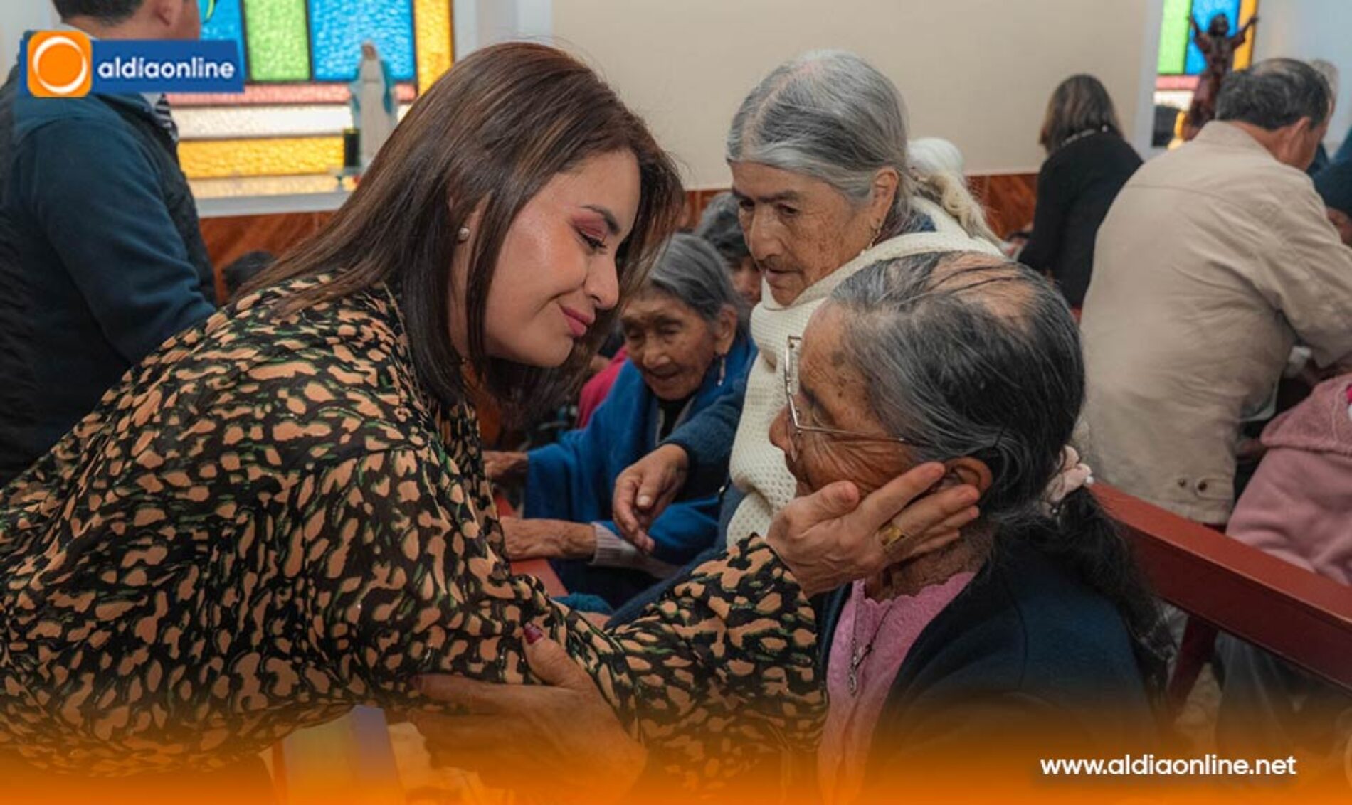 HOGAR DE ANCIANOS INSTITUTO ESTUPIÑÁN CELEBRÓ LA CLAUSURA DE LAS 40 HORAS CON EUCARISTÍA COMUNITARIA