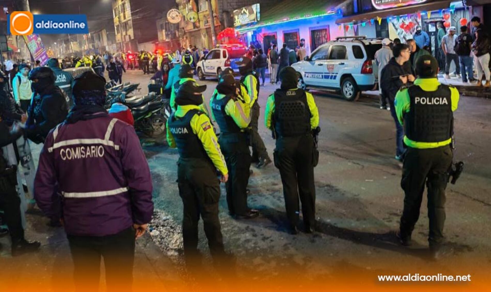 AUTORIDADES DE COTOPAXI INTENSIFICA OPERATIVOS PARA GARANTIZAR LA SEGURIDAD DURANTE EL FERIADO