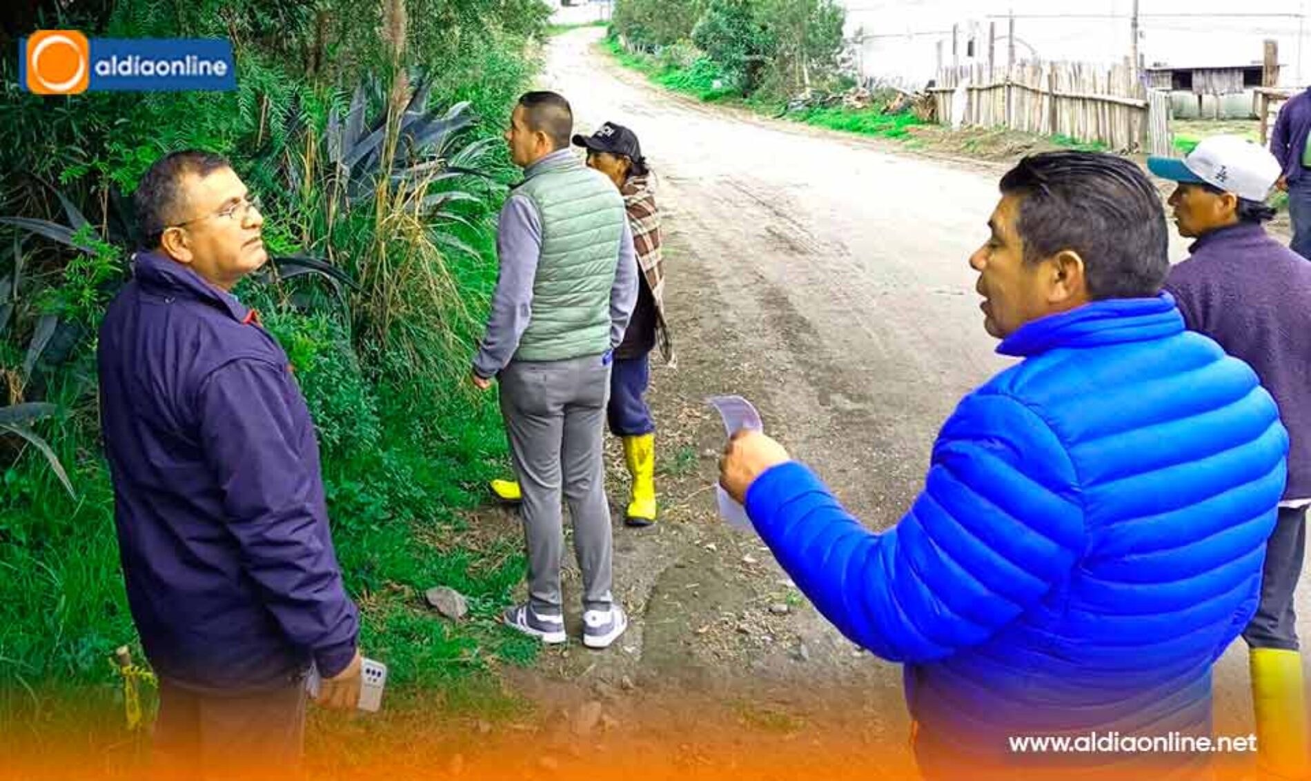 ALCALDE JAVIER VELÁSQUEZ SOCIALIZÓ PROYECTO DE LA NUEVA VÍA 31 DE DICIEMBRE EN CHANTILLÍN
