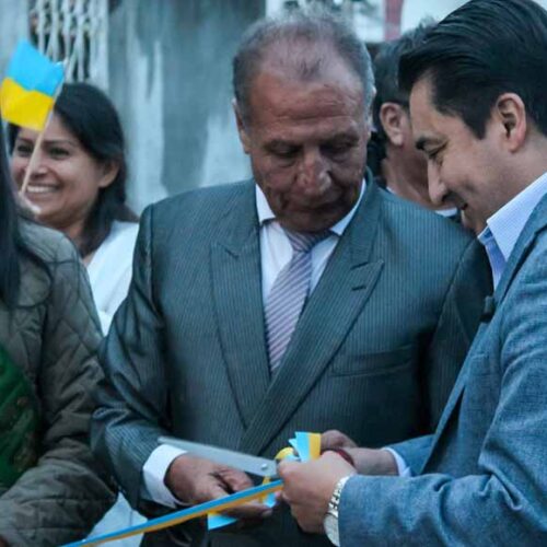 MÁS VÍAS ADOQUINADAS PARA TANICUCHÍ TRAS INAUGURACIÓN DEL GAD.M LATACUNGA