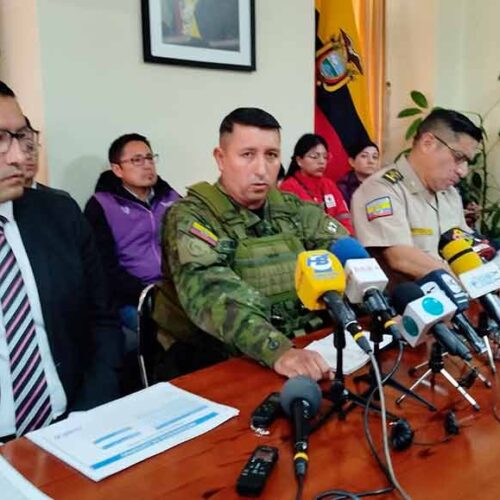MÁS DE 2.000 SERVIDORES PÚBLICOS GARANTIZARON LA SEGURIDAD DURANTE EL FERIADO DE CARNAVAL EN COTOPAXI.(VIDEOS)