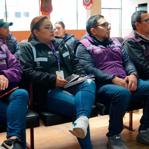 AUTORIDADES FORTALECEN COORDINACIÓN EN SEGURIDAD EN SAQUISILÍ