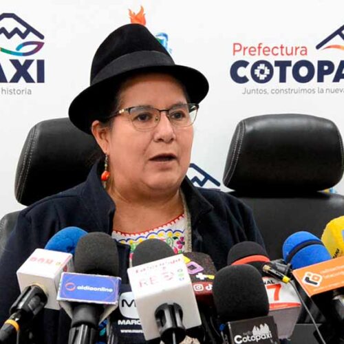 “COTOPAXI CELEBRARÁ 175 AÑOS DE PROVINCIALIZACIÓN CON TRABAJO Y SIN DERROCHE EN FIESTAS”, ANUNCIÓ LOURDES TIBÁN