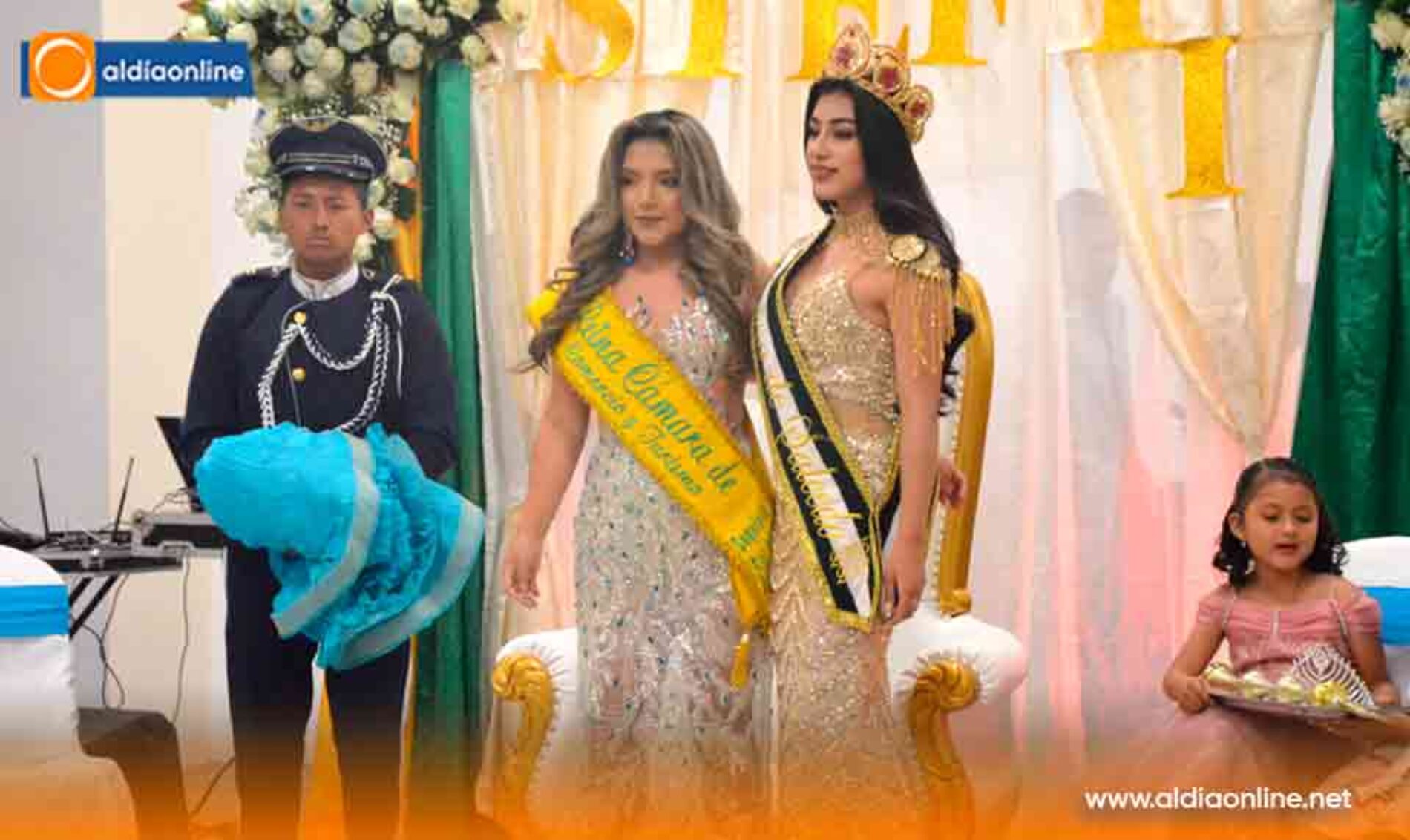 CÁMARA DE COMERCIO Y TURISMO DE  SAQUISILÍ CUENTA CON SU PRIMERA  REINA STEFY “I”  (VIDEO)