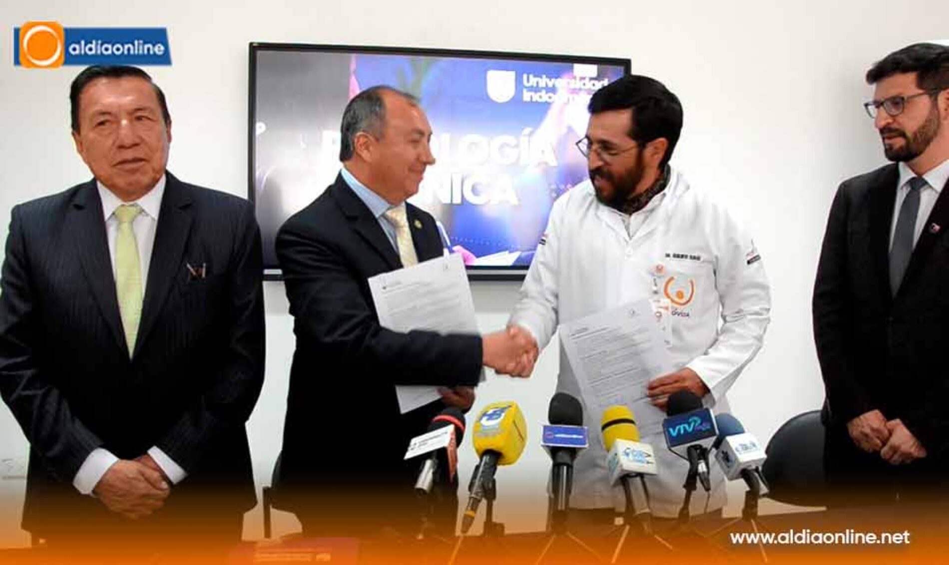 UNIVERSIDAD INDOAMÉRICA SEDE LATACUNGA FORTALECE FORMACIÓN EN SALUD CON CONVENIO ESTRATÉGICO CON CLÍNICA PROVIDA