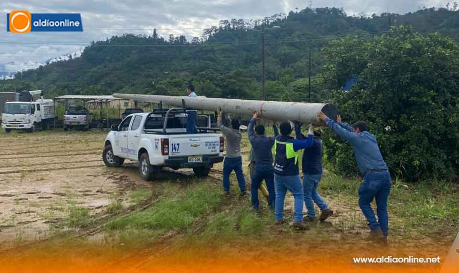FUERTES LLUVIAS PROVOCAN DAÑOS EN INFRAESTRUCTURA ELÉCTRICA Y CORTES DE ENERGÍA EN LA MANÁ Y PANGUA