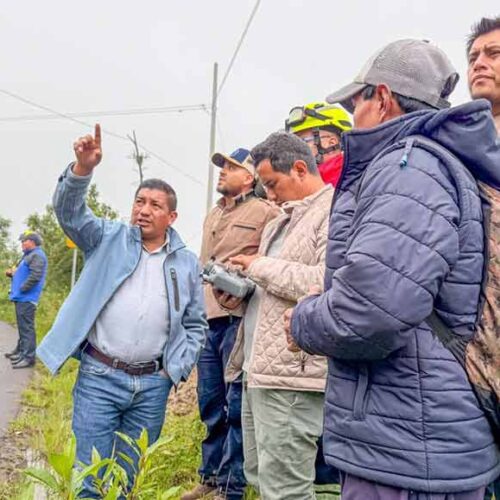ALCALDE DE  SIGCHOS PIDE A LA CIUDADANÍA EVITAR VIAJES MIENTRAS CONTINÚA LA FUERTE TEMPORADA INVERNAL