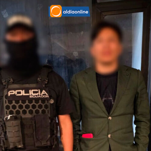 EN SAQUISILÍ POLICÍA NACIONAL LIBERÓ A UN CIUDADANO VÍCTIMA DE SECUESTRO Y APREHENDIÓ A UN PRESUNTO IMPLICADO
