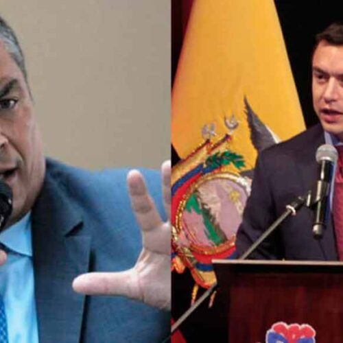“TE QUEDA POCO”: LA ADVERTENCIA DE DANIEL NOBOA A RAFAEL CORREA POR FIRMA DE ACUERDO CON EE.UU