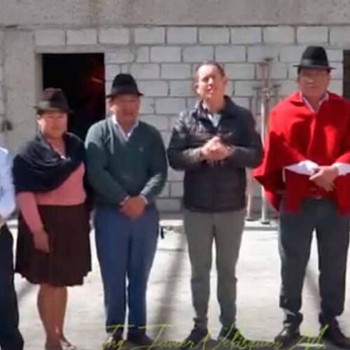 AUTORIDADES DEL GADMIC SAQUISILÍ VERIFICAN 80% DE AVANCE DE OBRA EN LA CONSTRUCCIÓN DEL COLISEO DE COCHAPAMBA