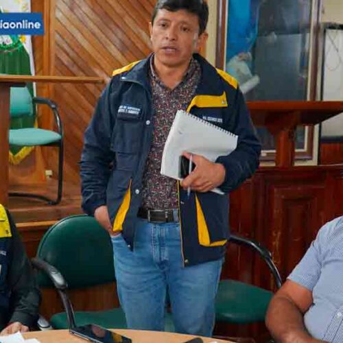 COE CANTONAL EN PANGUA  TOMA RESOLUCIONES ANTE EMERGENCIAS PROVOCADAS POR EL FUERTE INVIERNO.